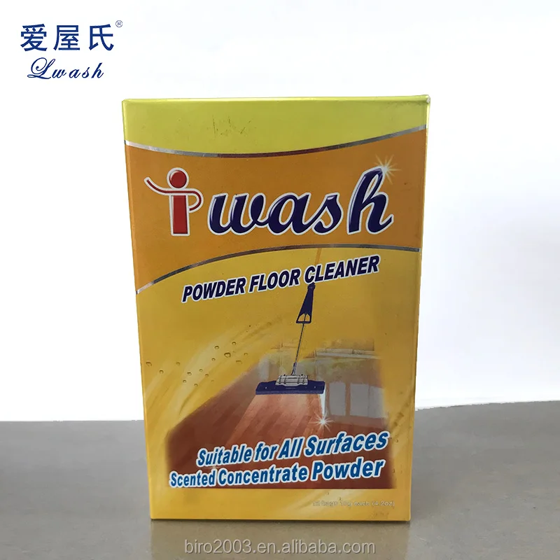 
OEM/ ODM Powerful White Powder Laminate Floor Cleaner 10g*12pcs Removes Various Stains Safe To Use 