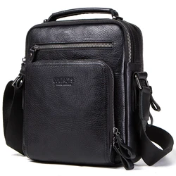 Контакта Винтаж crazy horse кожа 9,7 дюймов коврик из натуральной кожи для мужчин Противоугонная сумка через плечо набор туфель и сумки с инкрустацией большим количеством карманов