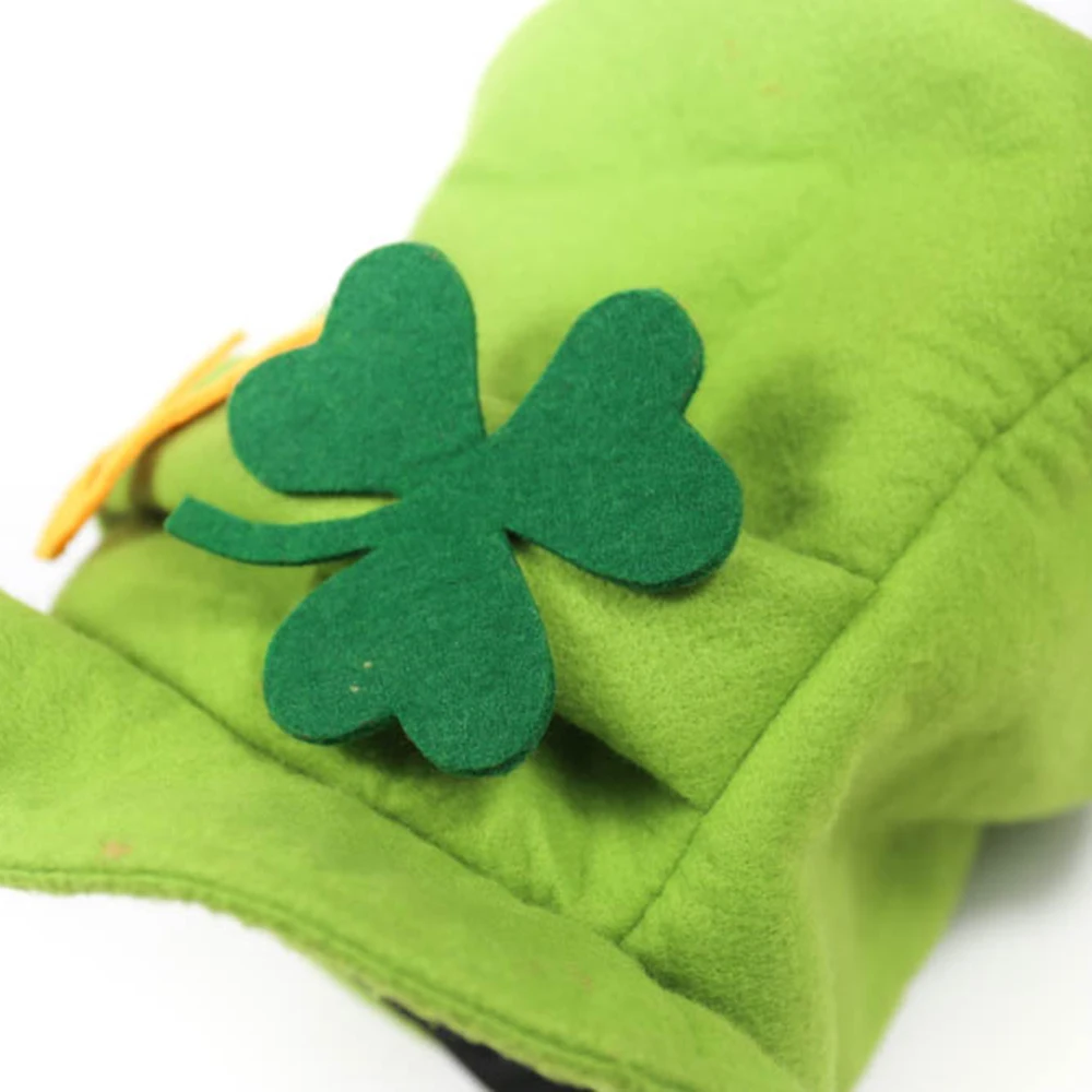 Saint Patrick Costume Leprechaun Top Hat Party Cosplay Cap Ireland Clover Green Irish Festival Party St Patrick Day Hat