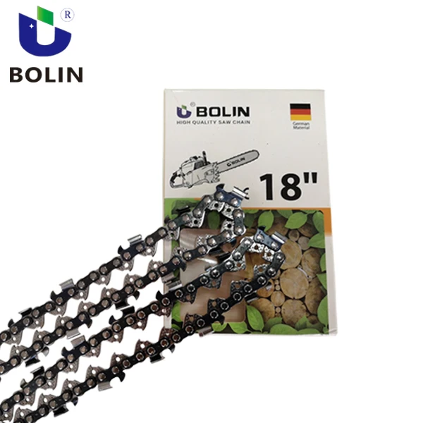 Цепь цепной пилы марки BoLin 325 дюйма-063 дюйма 67DL, цепь полудолота для цепной пилы 5200