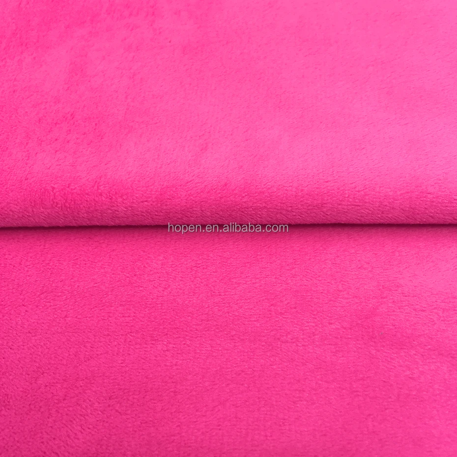 Harmless&reach Test Passed Soft Plush Fabric For Making Plush Toys Home Textile sofa fabric