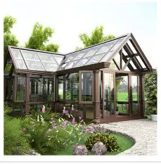 Customized aluminum sunroom roof panels prices solarium sun room glass garden room outdoor glass room