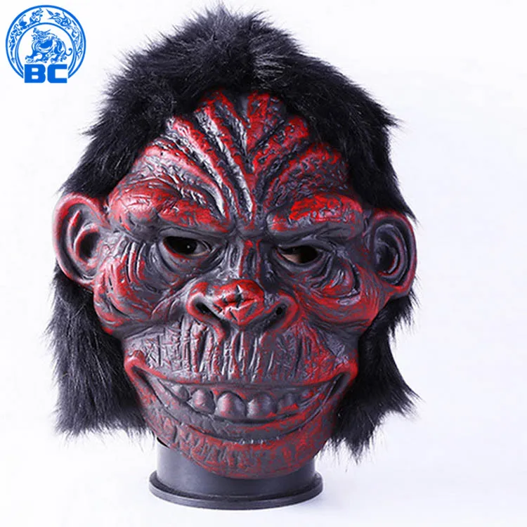 
Wholesale Horror Halloween Gorilla Mask with hair 