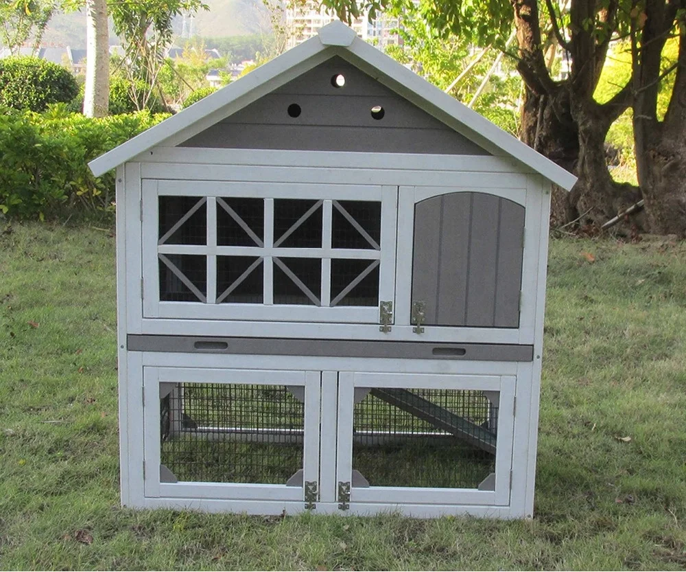 Wholesale wooden rabbit hutch,rabbit house,rabbit cages