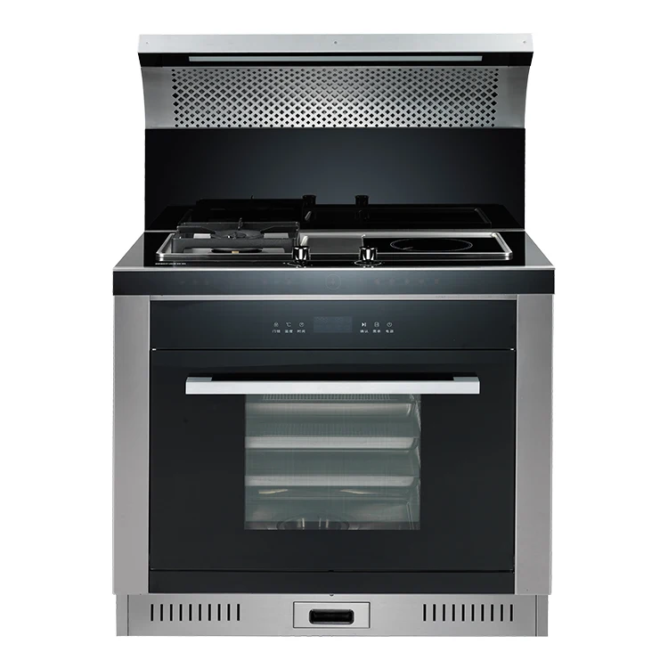 
New Integrated Cooker Combine With Gas Stove Household 