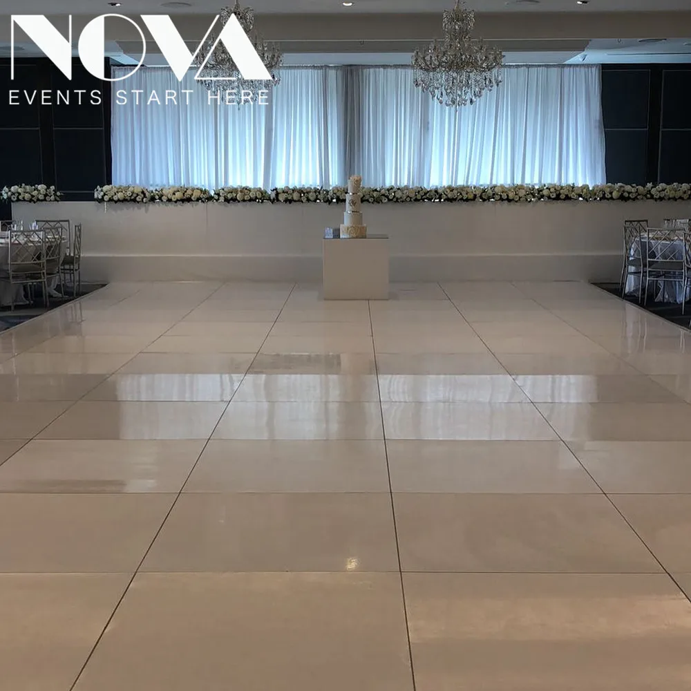 2021 NOVA High Quality Parquet laminate wood Dance Floor in wedding