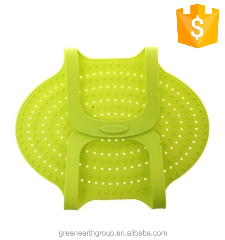 GreenEarth Multifunctional Silicone Heat Resistant Kitchen Oven Cooking Protective Pad With Handle Tool Meat Camping