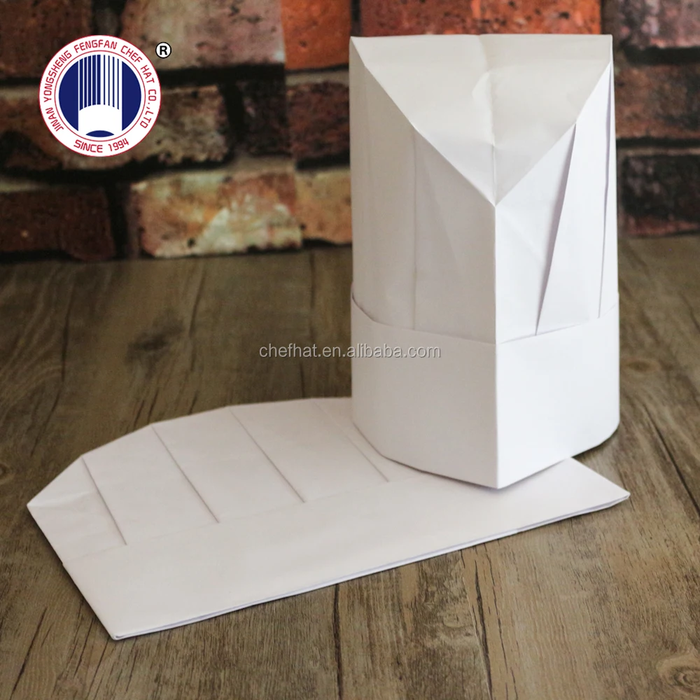 Kids Printed Paper Chef Hat