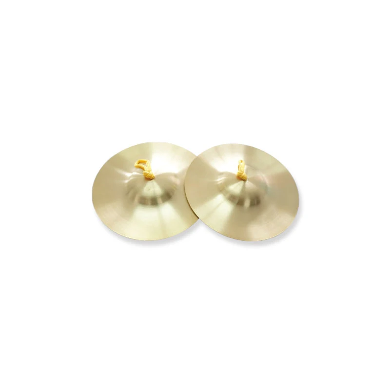Chinese percussion instruments brass finger cymbal toy