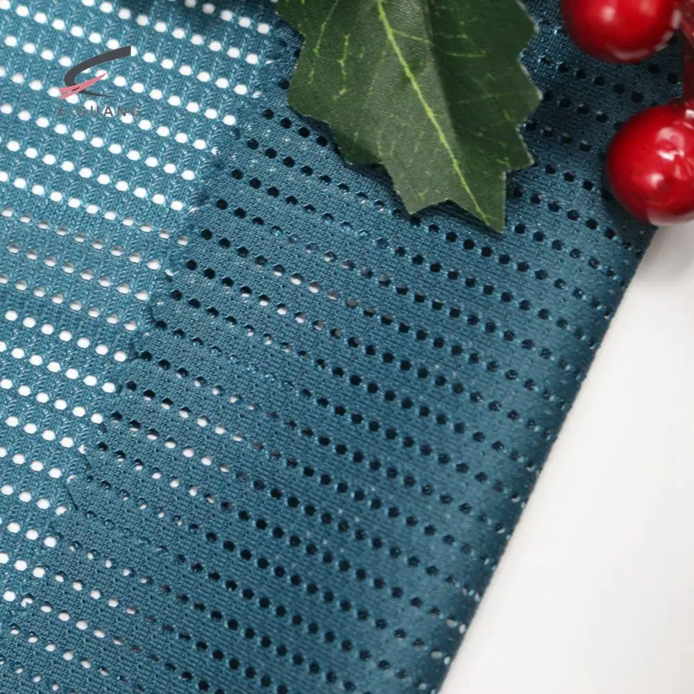 
100%Polyester Textile Mesh Fabric Quick Dry for Gym Shoes 