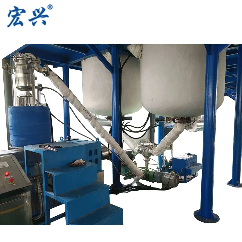 
HONGXING Fully Automatic reactor hot melt adhesive granulator making equipment 