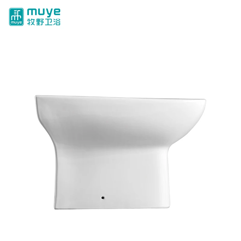 Modern design self cleaning glaze bath ware square shape bathroom ceramic bidet toilet