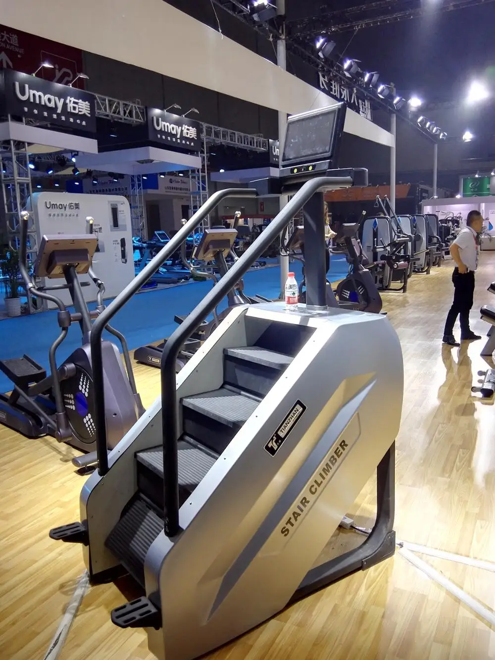 Оборудование для тренажерного зала для бодибилдинга, высококачественные тренажеры для кардио-тренировок, лестничный подъем, мастер лестницы