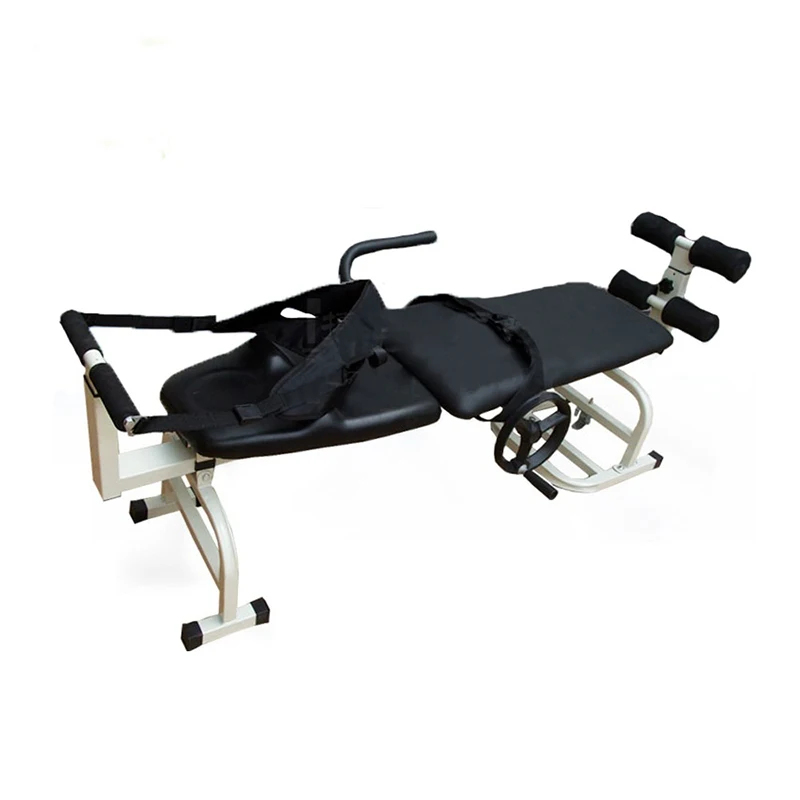 Best Selling physiotherapy adjustable patient orthopedic traction bed with trapeze bar