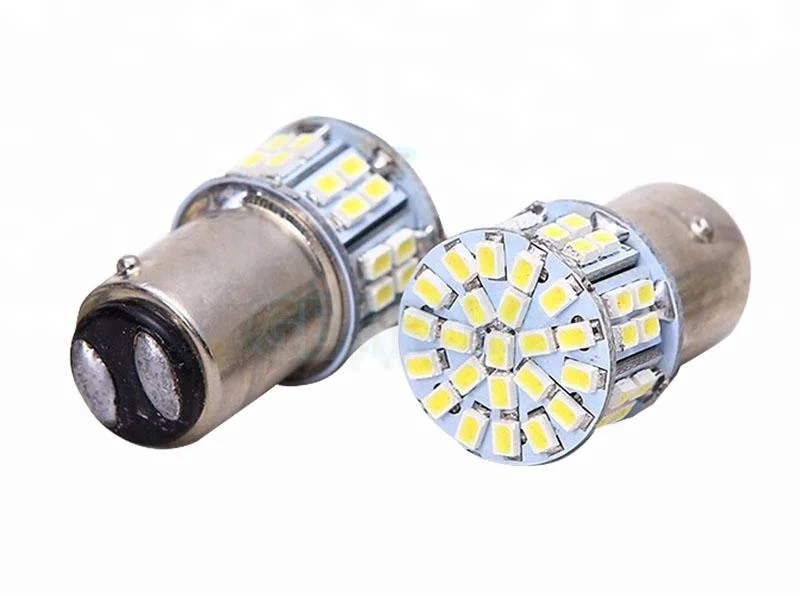Автомобильный светодиод S25 P21/5W 1157 BAY15D BAU15S ba15s 50SMD 1206 LED 50SMD светодиод для поворотников/фонарей заднего хода Белый Красный DC 12V
