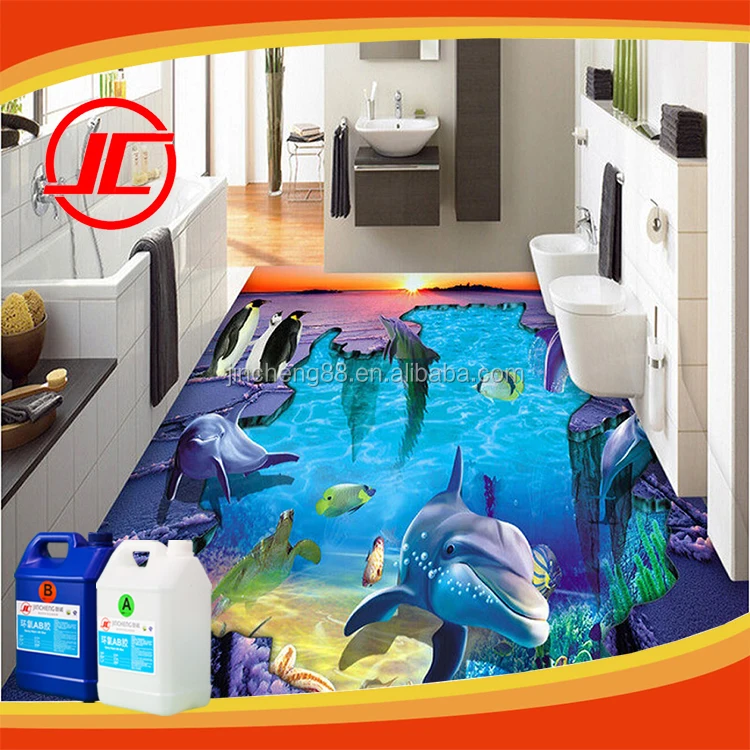Liquid 3D Floor Painting and Coating