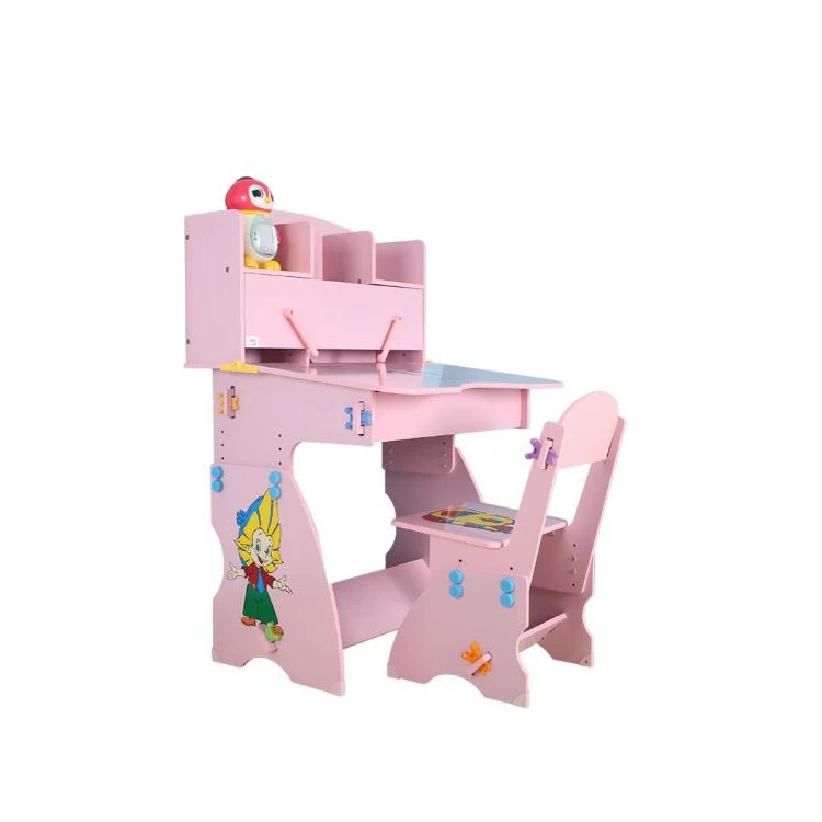 
School Study Wooden Kids Children Desk And Chair Sets 