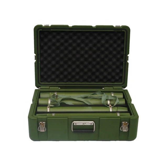 
Waterproof durable plastic computer case with handle 