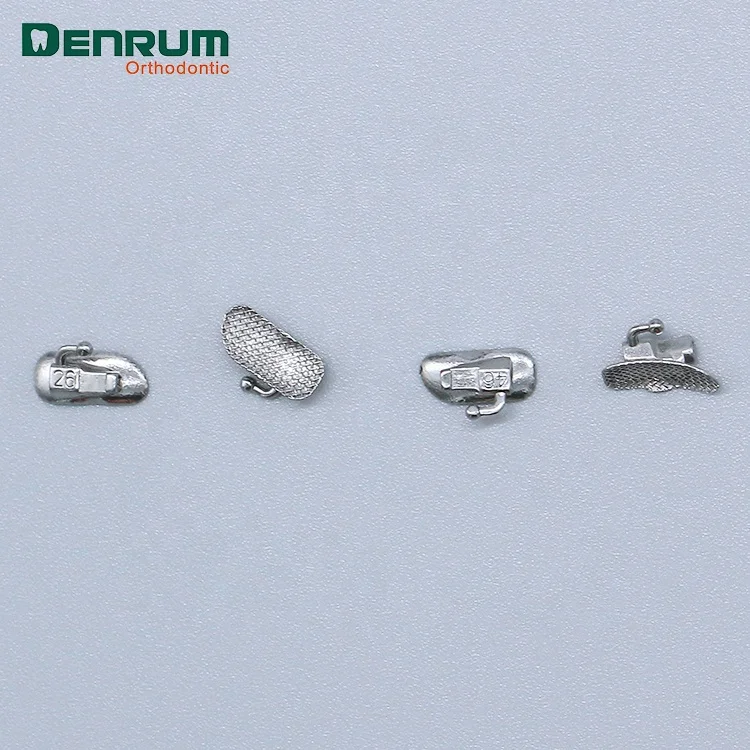 Dental molar first meshbase MBT single non convertible orthodontic materials buccal tube