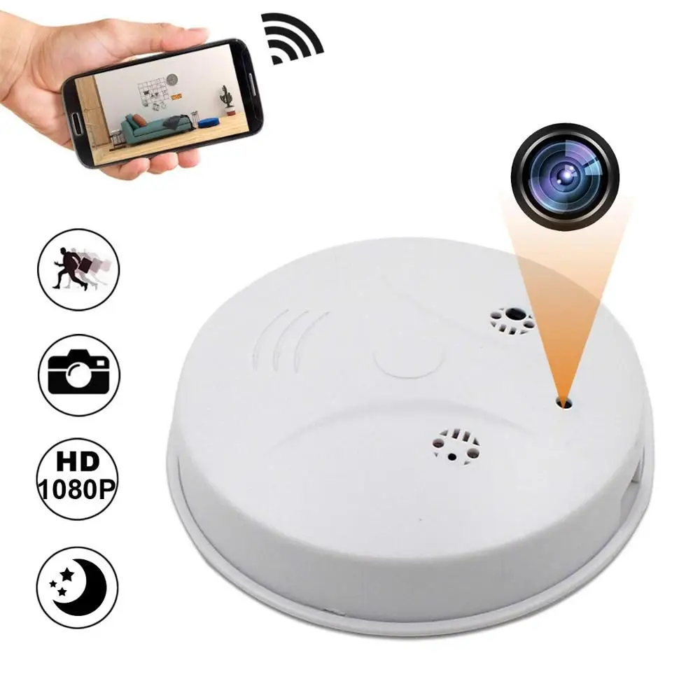 1080P video Audio TF Card Slot Indoor Use Wireless Smart Phone View Fisheye Network  Hidden 360 Wifi Camera IP