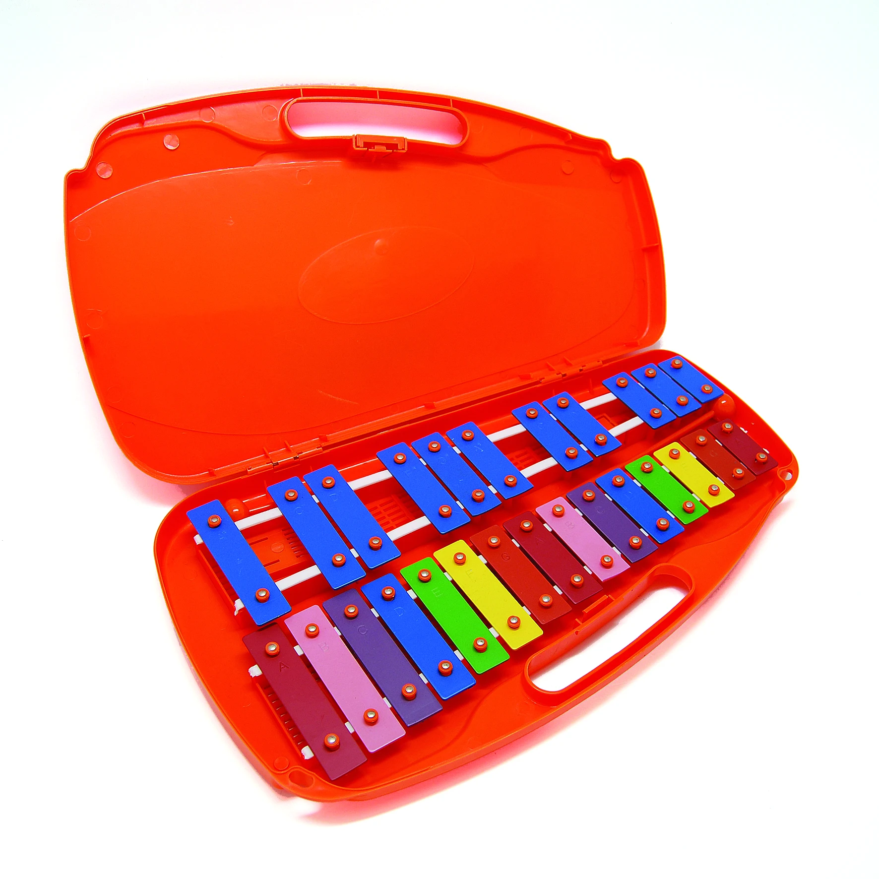BEE brand 26 key xylophone colourful metal xylophone musical instruments for sale