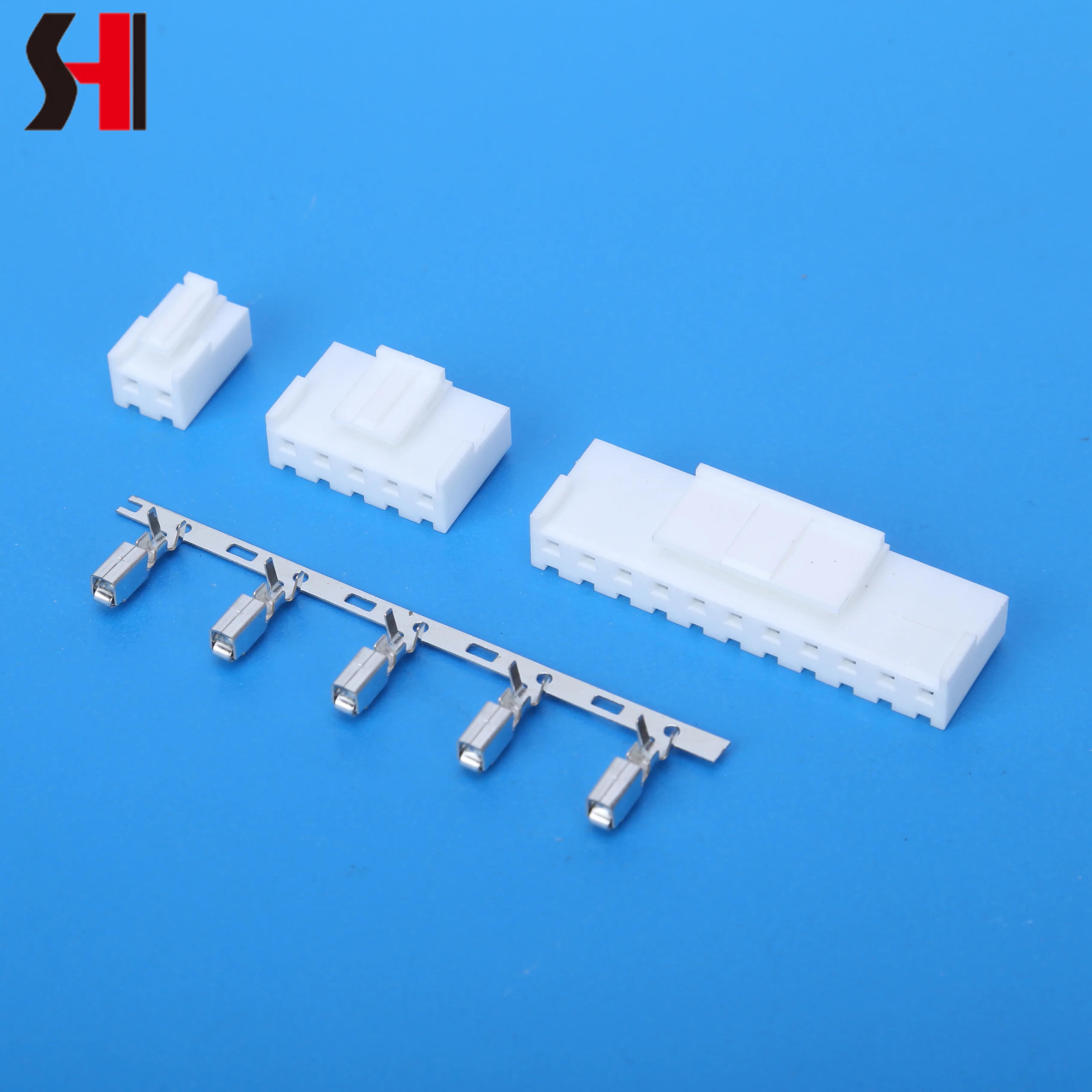 3.96mm Pitch YEONHO Male Female Connector 2pins Power Connector Contact Connector 20mm wafer smt