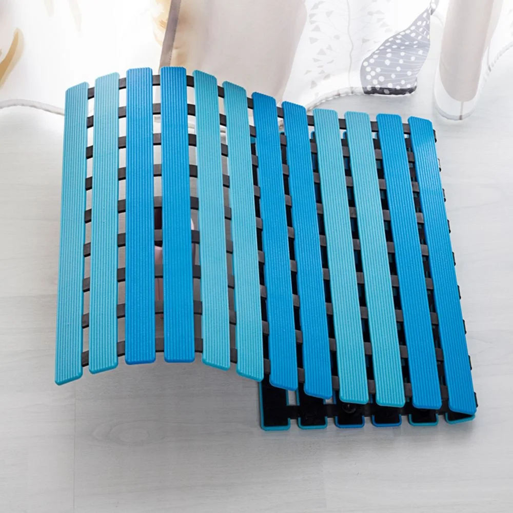 Bathtub Foam Pvc Bubble Non Slip Diatomite Bath Mat with Strong Suction Cups