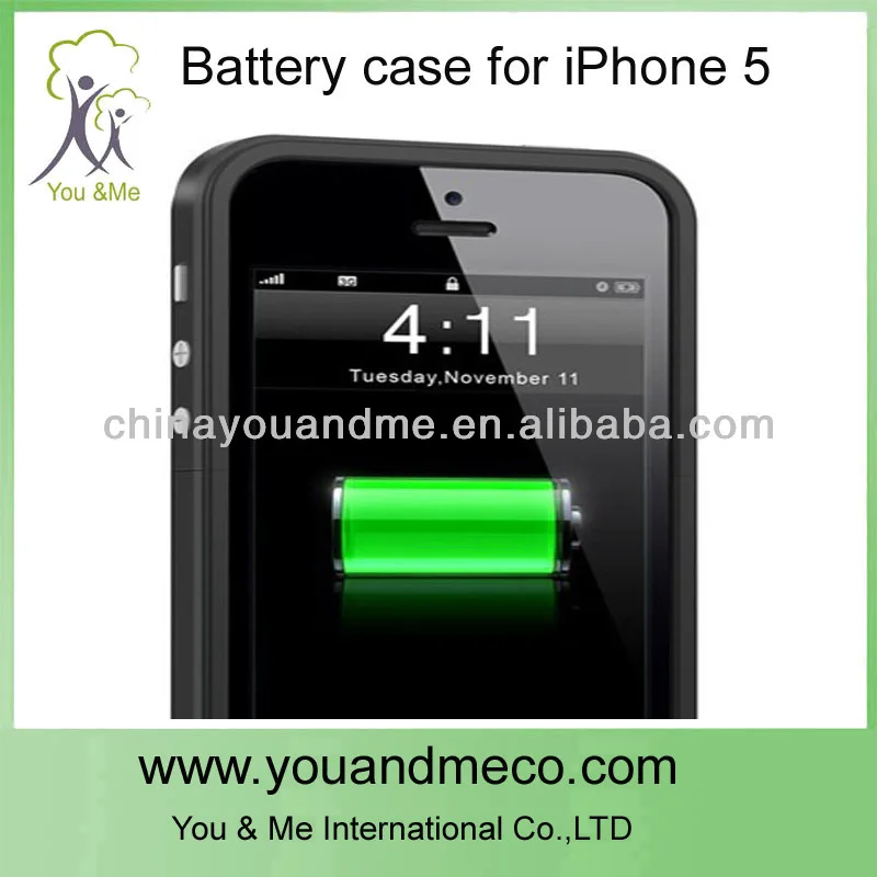 горячий продавать перезаряёаемые аккумулятор 3000 мач для iphone 5 аккумулятора случае