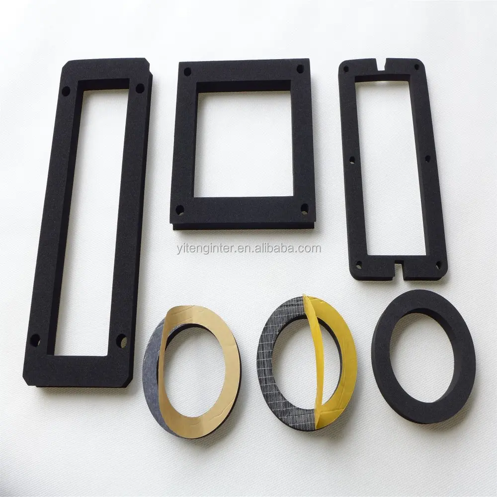 High Density Open/Closed Cell EPDM Foam with Adhesive for Equipments