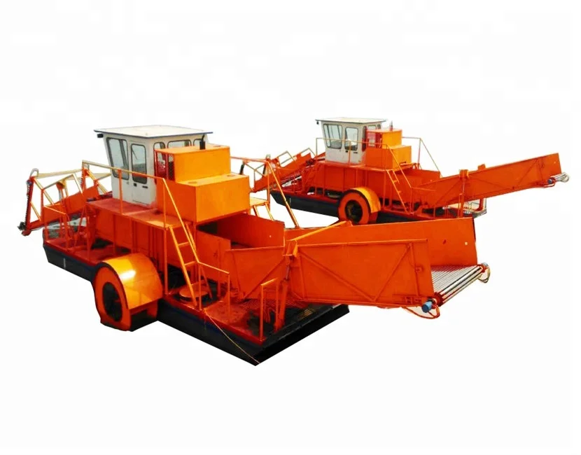 Водный комбайн для сорняков/Спасательный корабль для мусора/Водяной Гиацинтовый комбайн