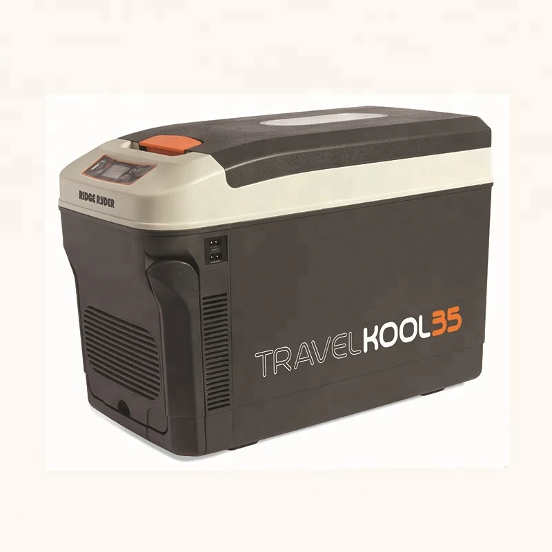China 35L 12V Holiday Travel Mini Refrigerator/Freezer/Icebox cooler and warmer box  mini portable fridge