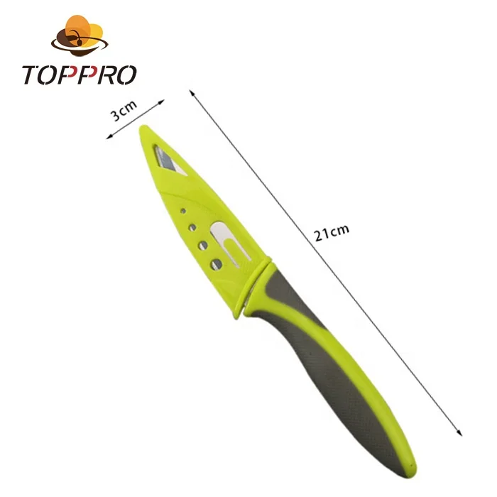 Plastic handle Cheap Fruit knife kitchen knife