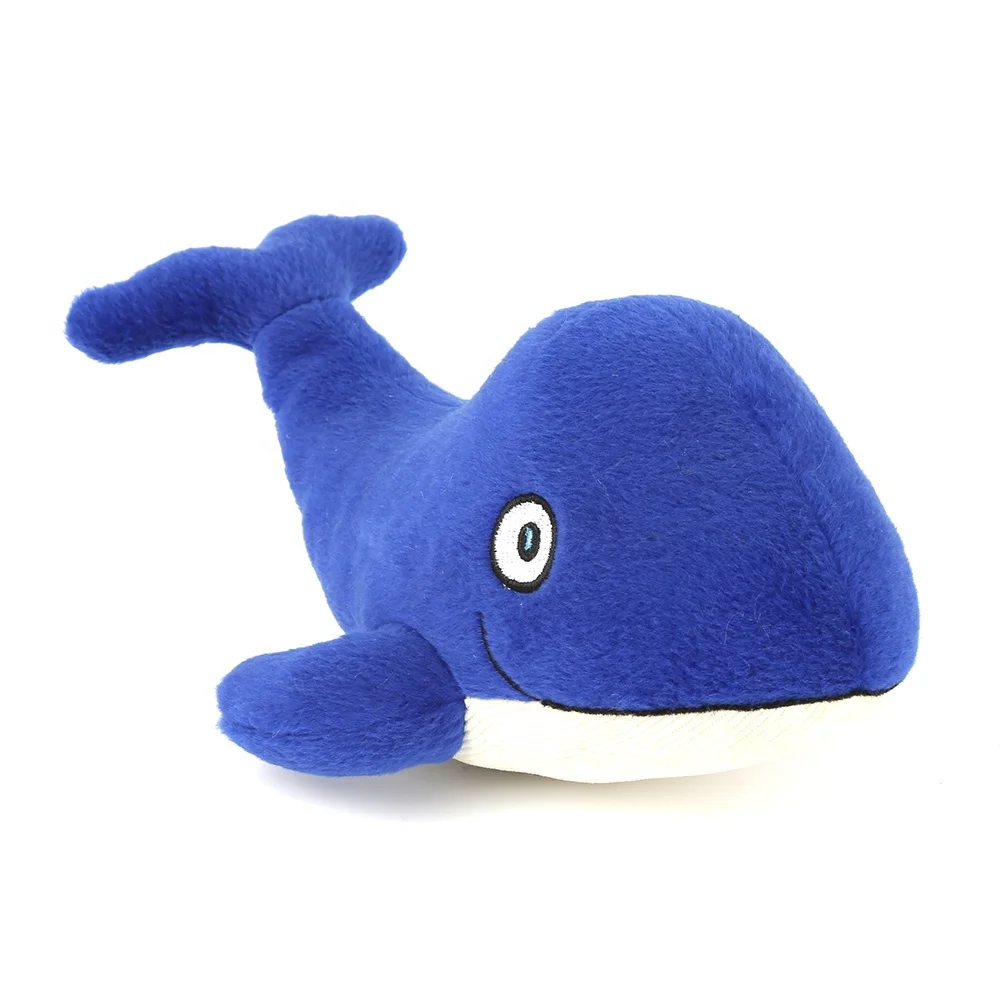 Custom Plush Whale Doll Keychain Soft Blue Whale Animal Stuffed Toy