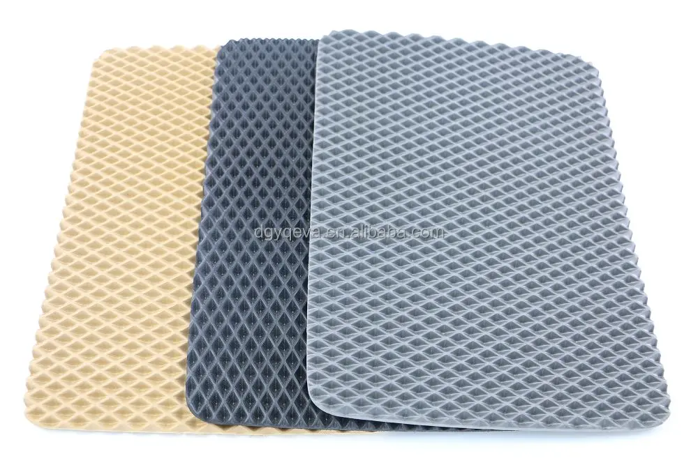 
EVA foam pattern massage flip flops molded insoles material for shoe sole material 