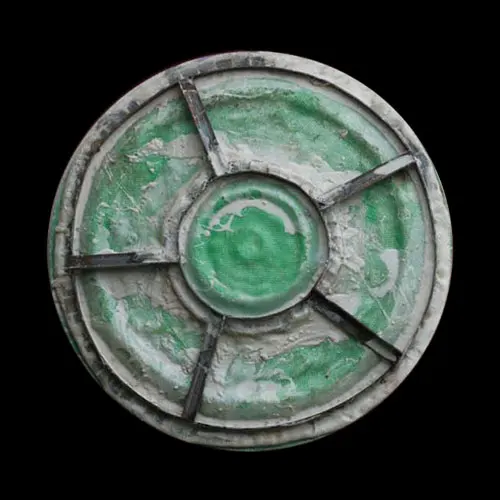 
fibreglass plastic molds-used to make gypsum products 