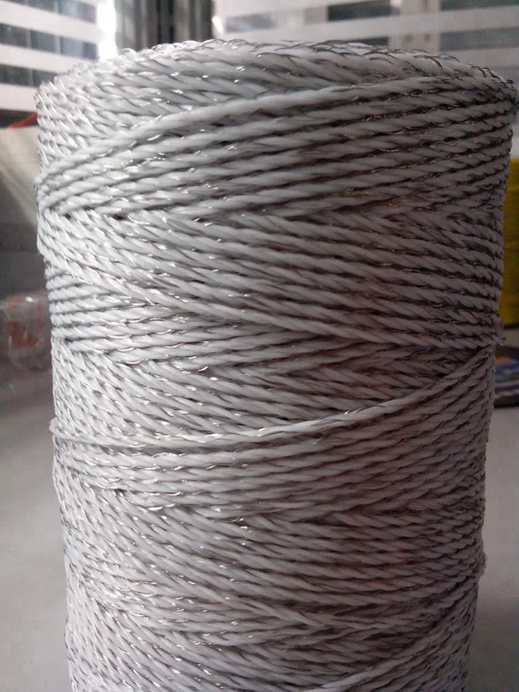 electric fence poly wire stainless steel with UV treated for equine containment