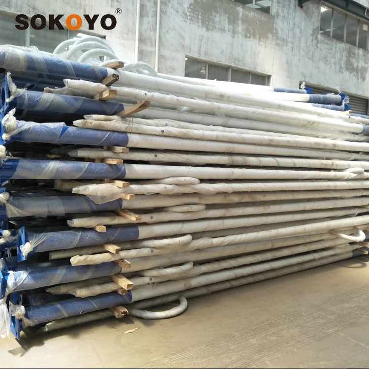 SOKOYO 9 метров солнечный уличный фонарь, прайс-лист с одним двойным рычагом