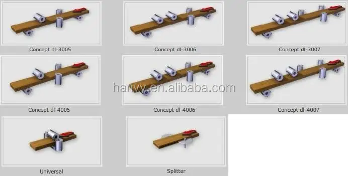 230 мм 6 шпинделей концепция Dl-3006 Линарес пластический строгальный станок и фрезерный станок