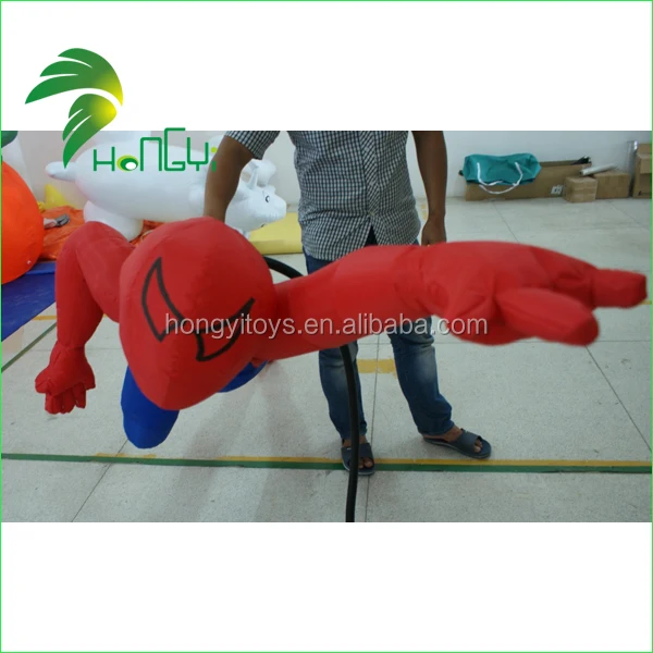 Giant Custom Inflatable Superhero Costume / Air Inflatable Hero Man