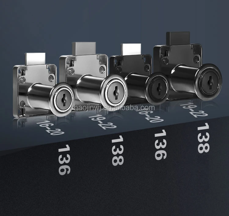 High quality durable office computer desk door master key system cabinet drawer lock