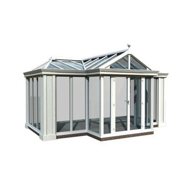 
Topwindow Hot-sell Thermal Break Aluminium Insulating Laminited winter house prefabricated flat roof sunroom 4 season 