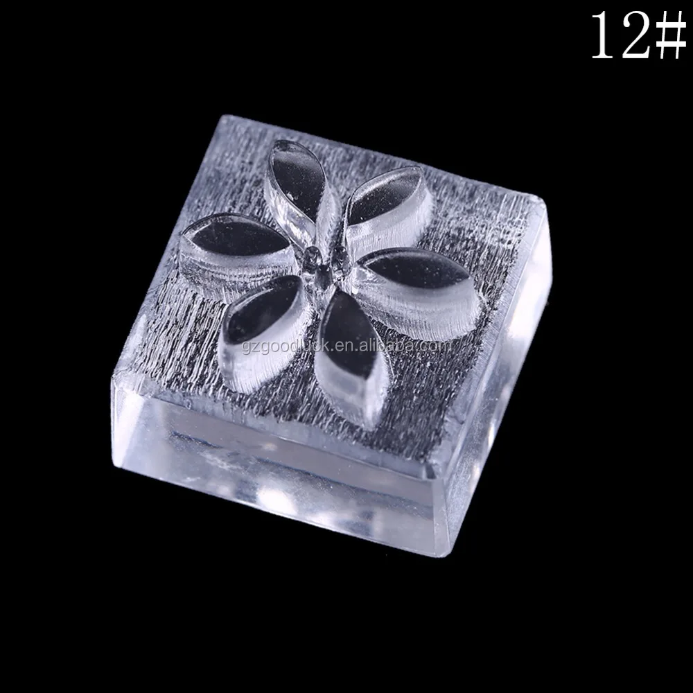 Handmade Dog Printed Soap Stamp Diy Footprint Natural Soap Resin Stamp Acrylic Crystal Transparent Seal for Soap