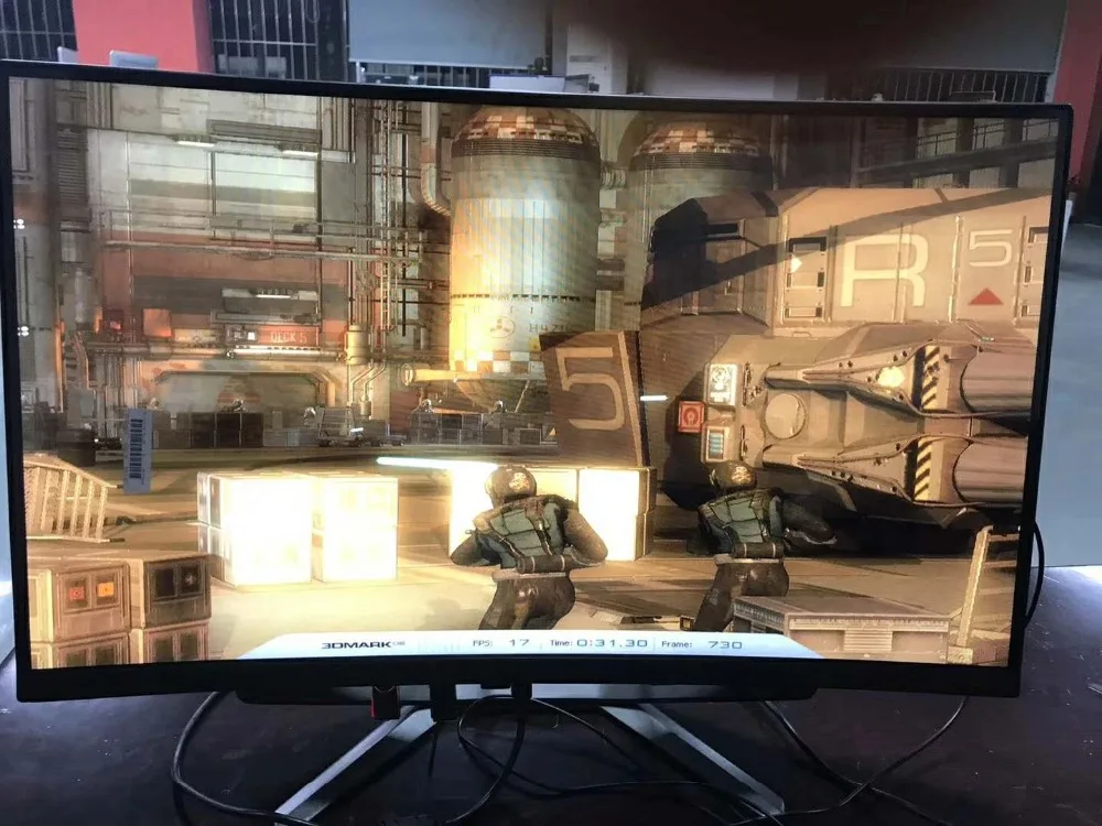 Import of computer components from China 27 inches curved screen with inter Core i7 Desktop AIO video card