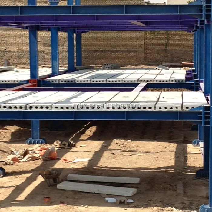 Сборная машина для прессования бетонных плит с полым сердечником