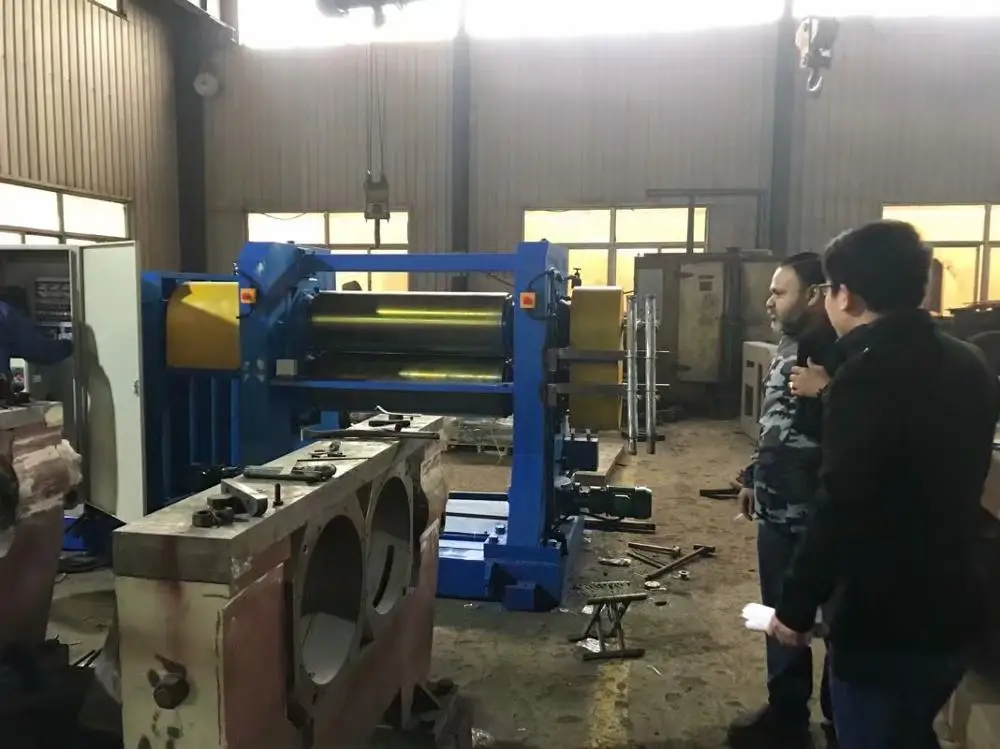 XY 360*1120 three roll rubber sheet calender machine mills price