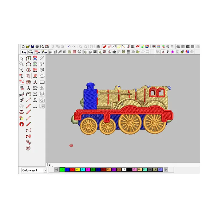 
Fast Cheap High-quality Latest Designs Patches Design Computer Embroidery Digitizing 