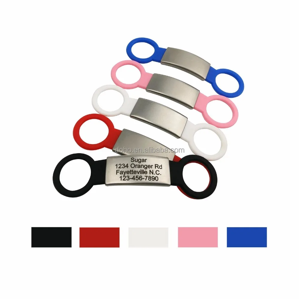 Оптовые производители частные этикетки для домашних животных с индивидуальным содержанием материал из нержавеющей стали предотвращения ржавчины растягивающаяся суперэластичная