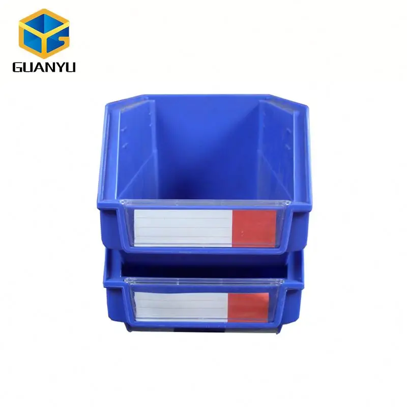 Garage storage plastic hang-able bins for small parts screws tools