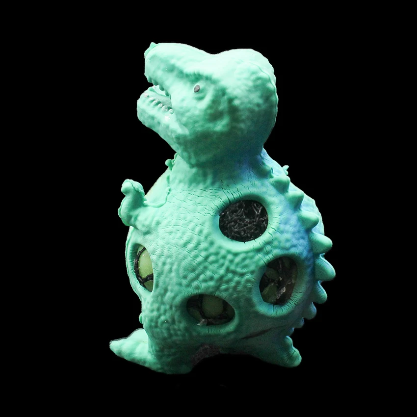 Novelty Dinosaur Squishy Mesh Ball Grape Squeeze Relief Autism Toys Kids Adult Anti-Stress Toys