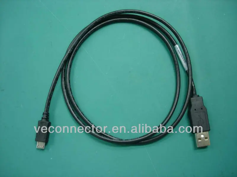 black Micro USB BM to AM charge cable,use for mobile phone